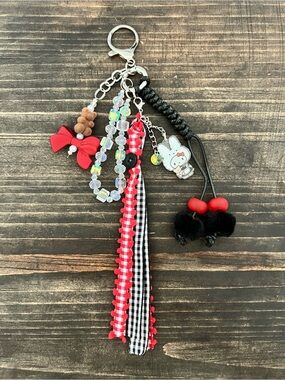 Hello kitty miffy keychain